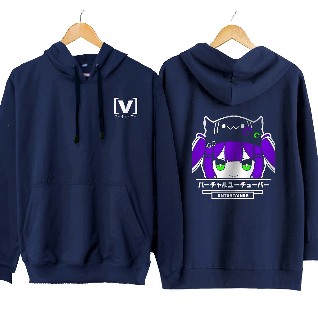 Jaket hoodie jumper anime vtuber TOKOYAMI TOWA PEEKER HOLOLIVE JP  material cotton fleece