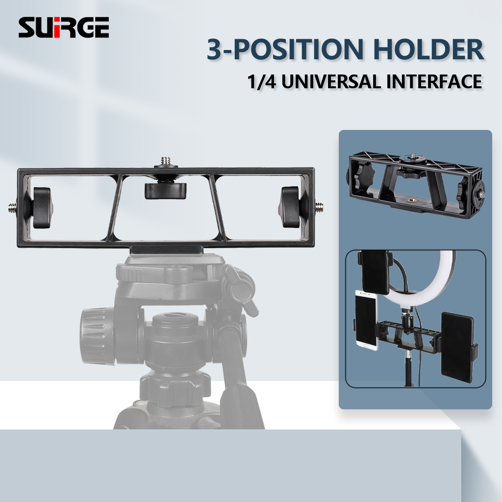 Jual 100% Meet Multi Head Three Position Mobile Phone Clip Bracket ...
