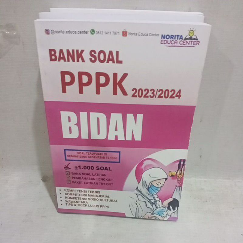 Jual Buku Terbaru Soal Pppk Bidan Tahun 2023 2024 Shopee Indonesia