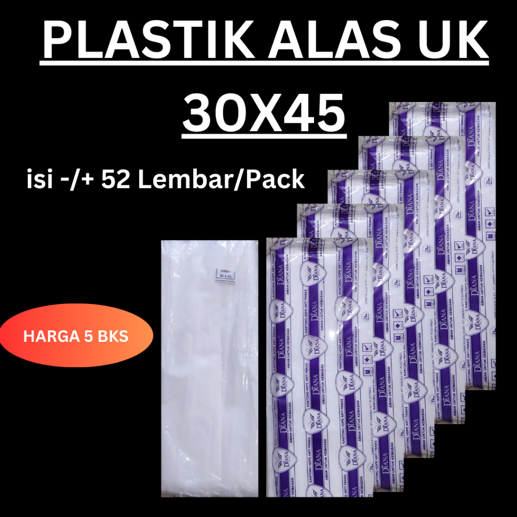 Jual Plastik Sheet Uk 20x20 / 25x35 / 30x45 | Plastik lembaran, Plastik ...