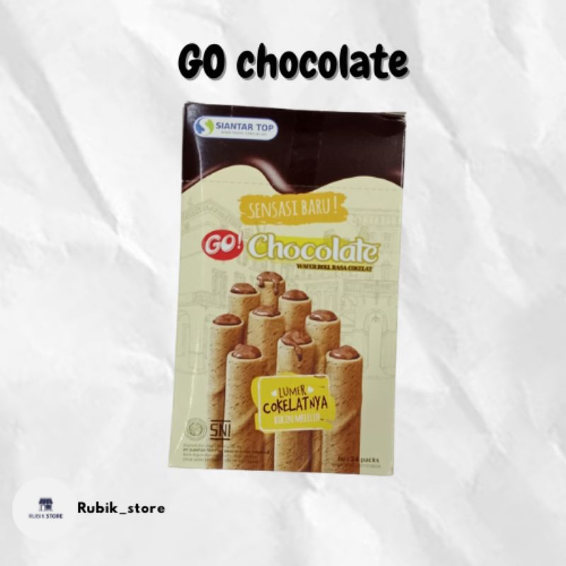 Jual WAFER GO CHOCOLATE 1BOX ISI 24PCS Shopee Indonesia