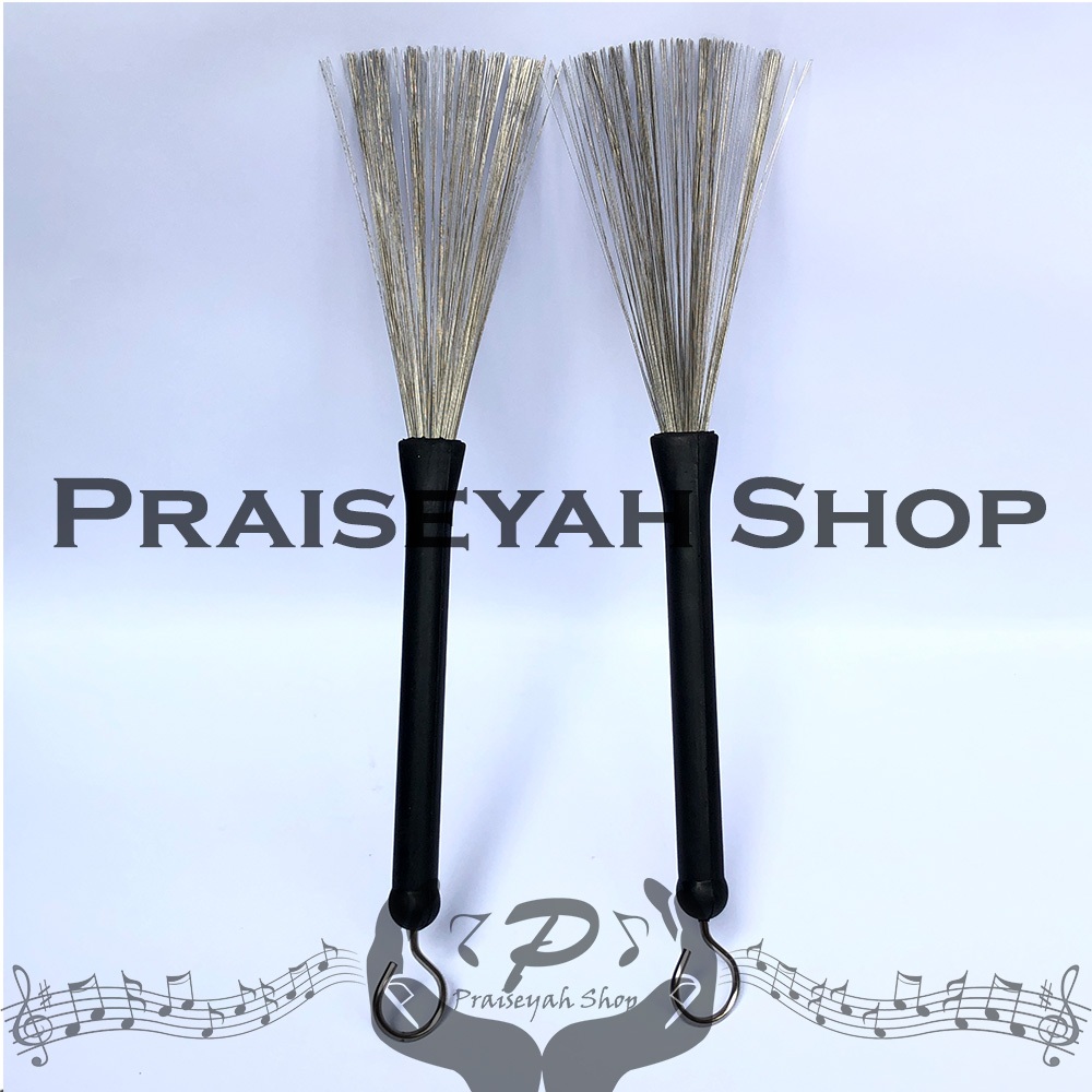 Jual Stick Brush Drum Kawat Wire Besi Jazz Cajon | Shopee Indonesia