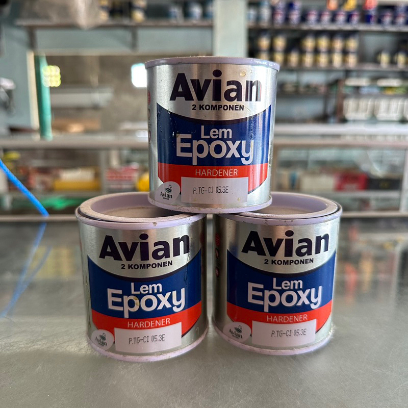 Jual Lem Epoxy Avian 2 Komponen Resin + Hardener Shopee Indonesia