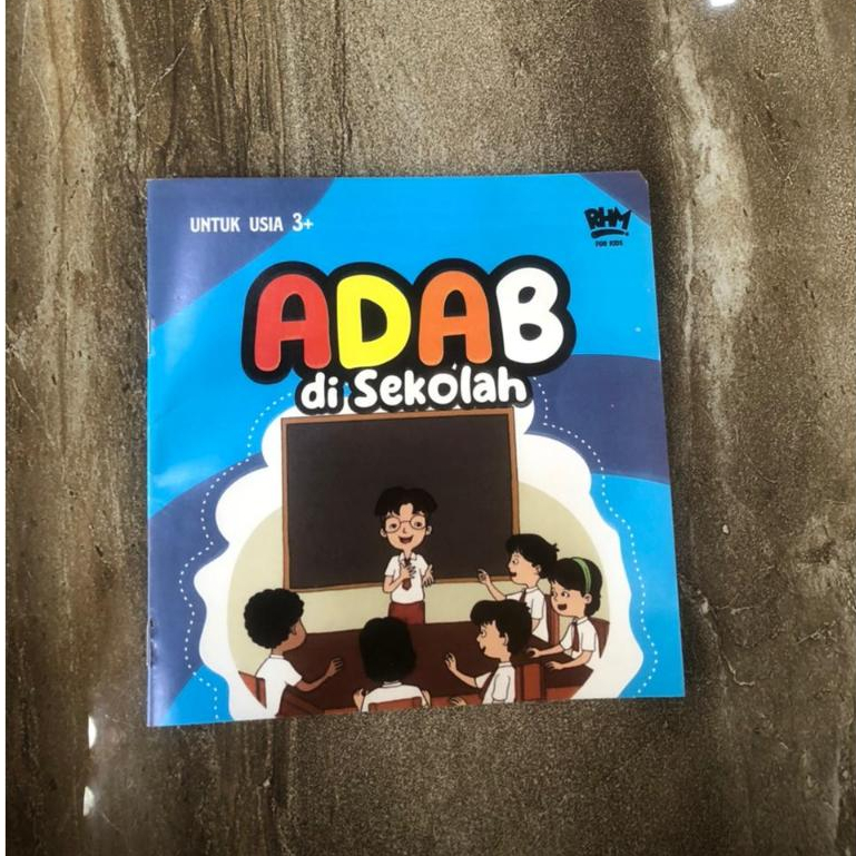 Jual Buku Cerita Anak Bergambar Islami Seri Adab / Buku Bilingual Usia ...