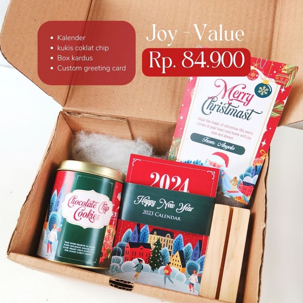 Jual Hampers Natal Holly Jolie 2023 | Christmas Gift box Kado natal