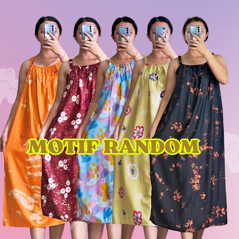 Jual Paket Hemat Daster (1 Kali Klik, Dapat 5 Daster Random) | Shopee ...