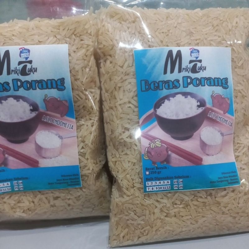 Jual Beras porang original lokal shirataki rice (healthy food) 500 gram