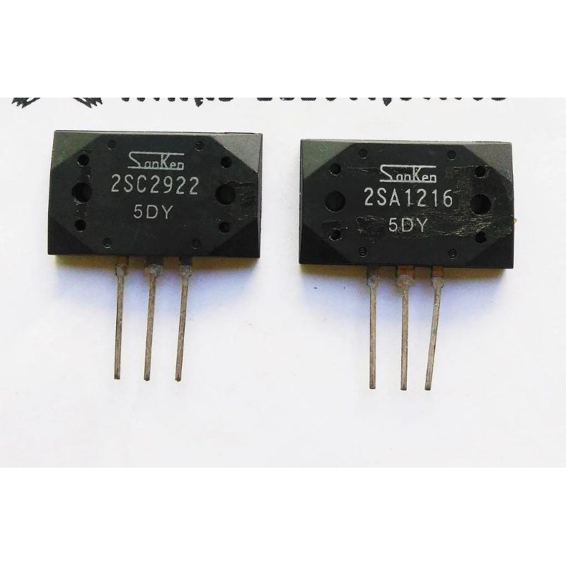 Jual transistor final SANKEN 2SA12162SC2922 5DY original japan
