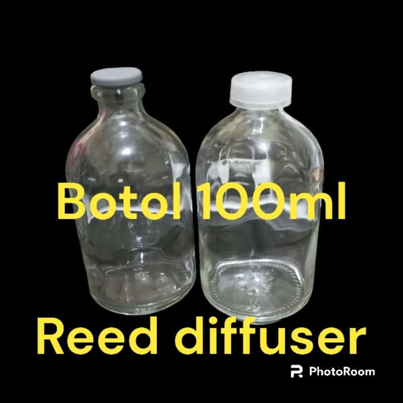 Jual Botol kaca 100ml, botol reed diffuser 100ml | Shopee Indonesia