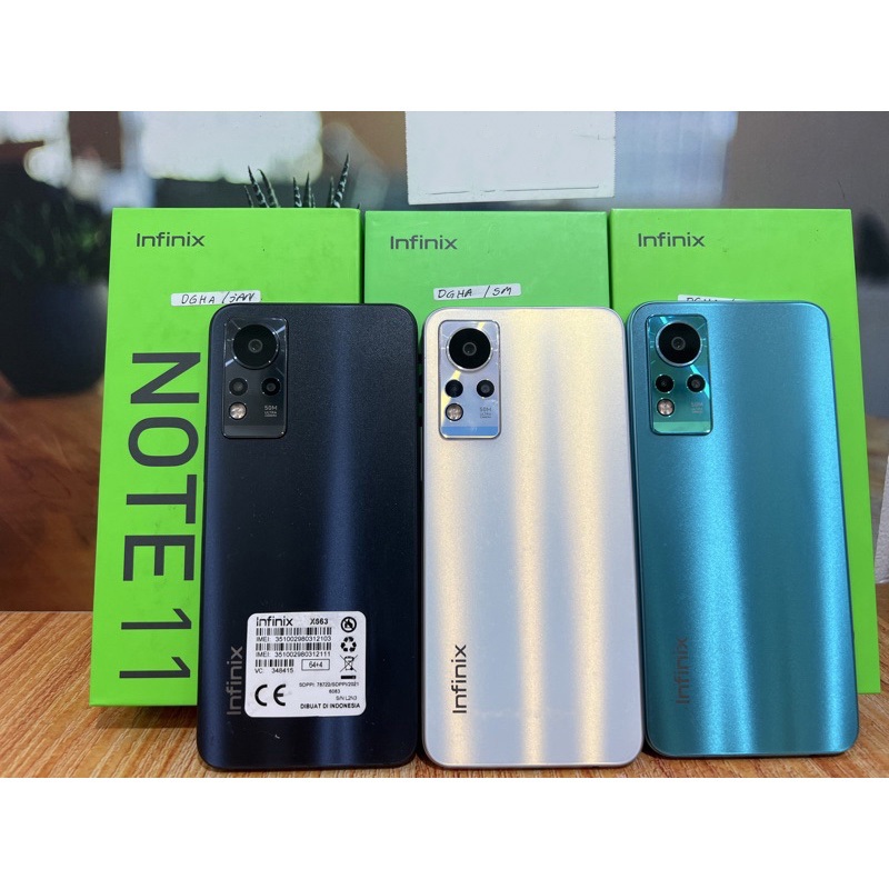 Jual Infinix Note 11 Ram 4/64GB | Ram 6/128GB (SECOND) | Shopee Indonesia