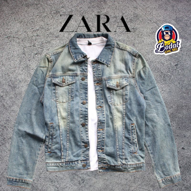 Jaket jeans zara outlet man