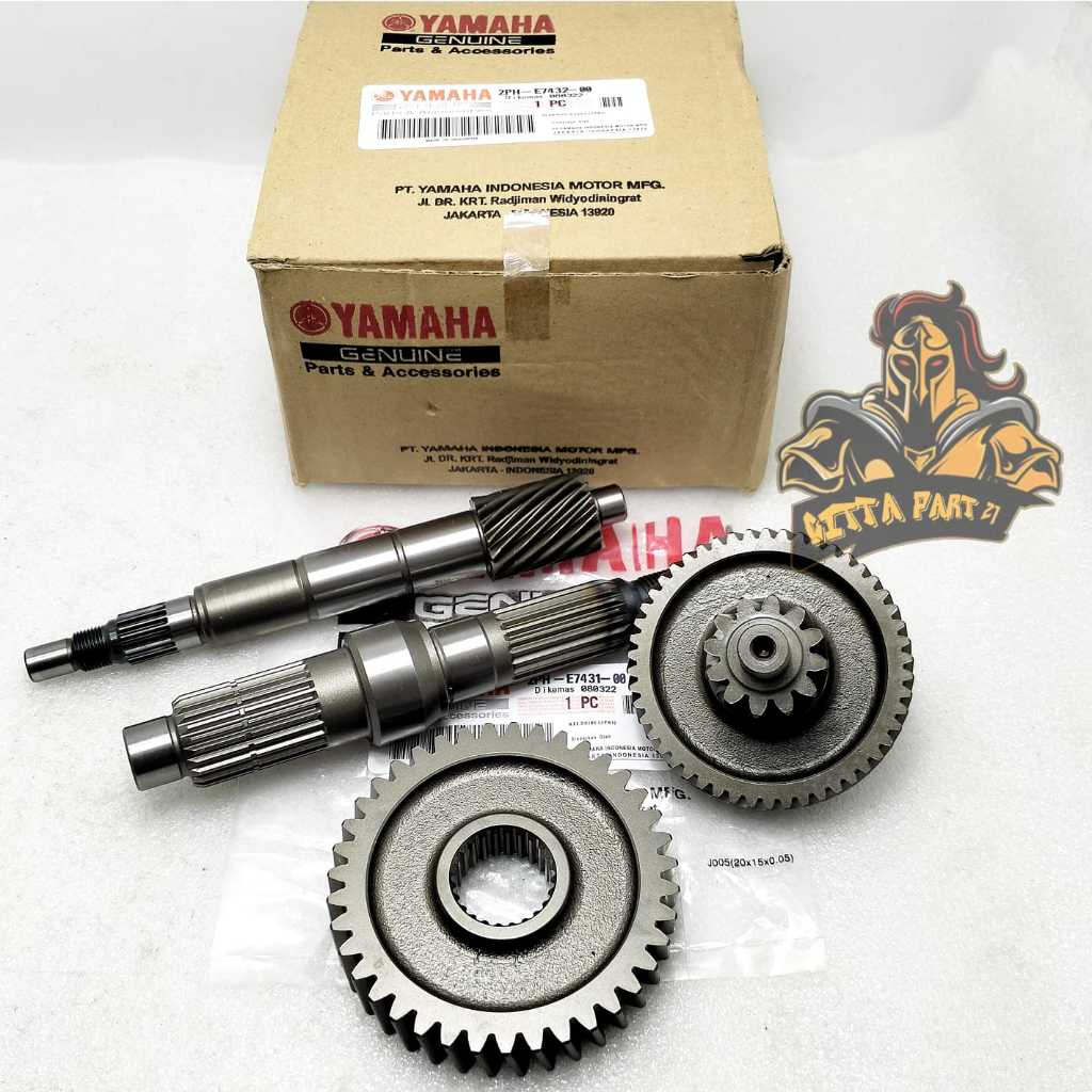 Jual GIGI GEAR RASIO SET KOMPLIT 4 MACAM ASLI ORIGINAL YAMAHA 2PH ...