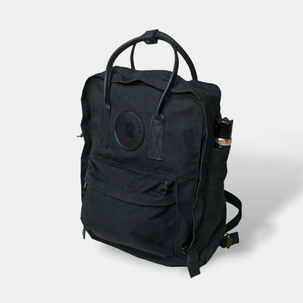 Fjallraven kanken full black original