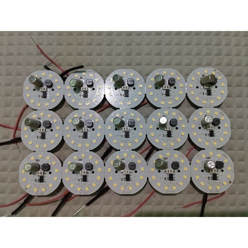 Jual PCB LED 12 watt, nyala terang, cocok untuk service lampu (harga