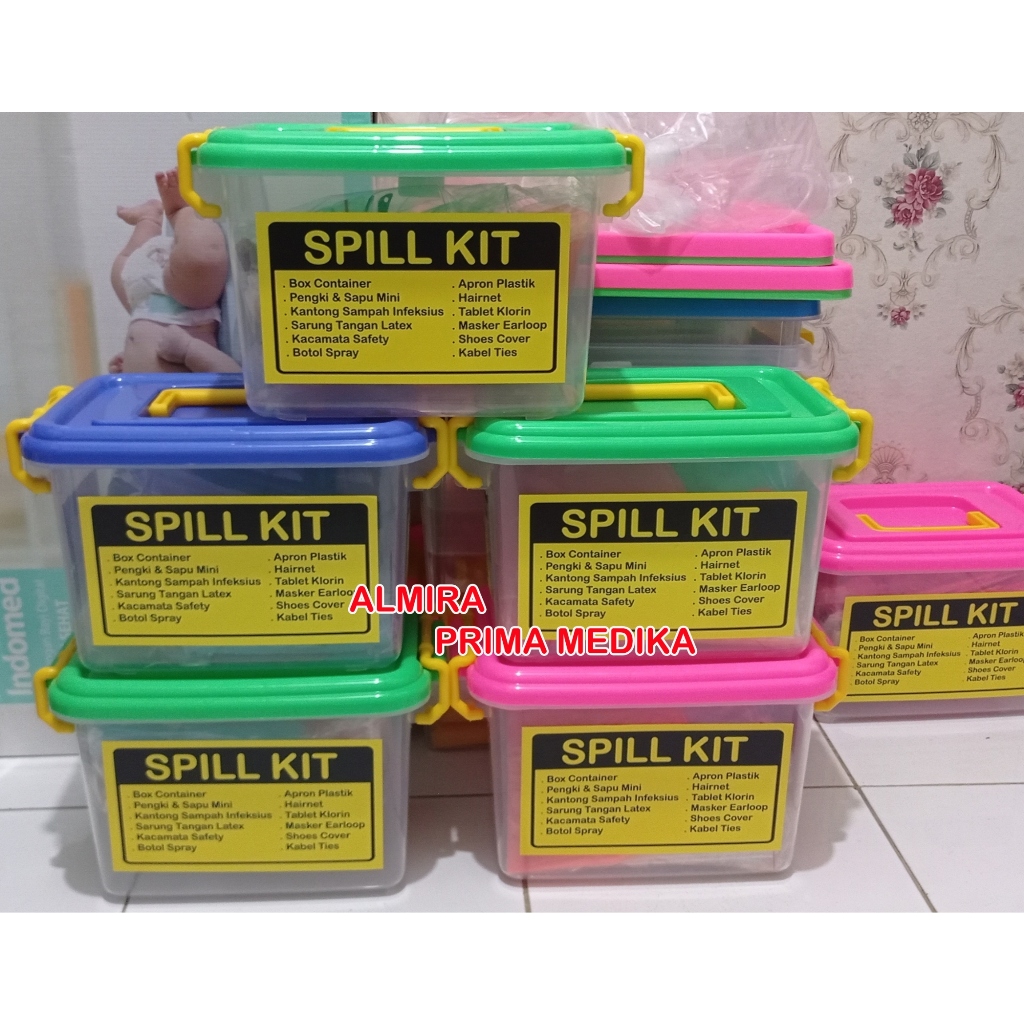 Jual Spill Kit Infeksius Limbah B3 Medis Klinik Rumah Sakit / Medical