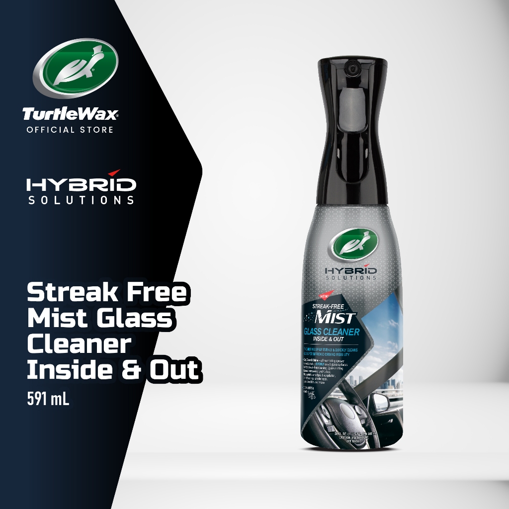 Turtle Wax Hybrid Solutions  Streak-Free Mist Glass Cleaner Inside & Out 