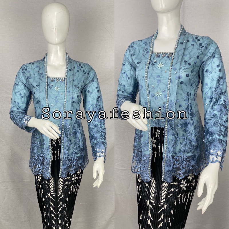 Jual Kebaya Payet Kutu Baru Mutiara | Shopee Indonesia