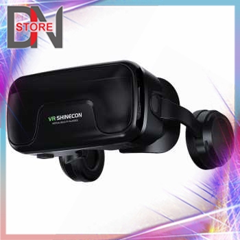 Jual Shinecon 10.0 VR Box 3D Virtual Reality Glasses with Headphone ...