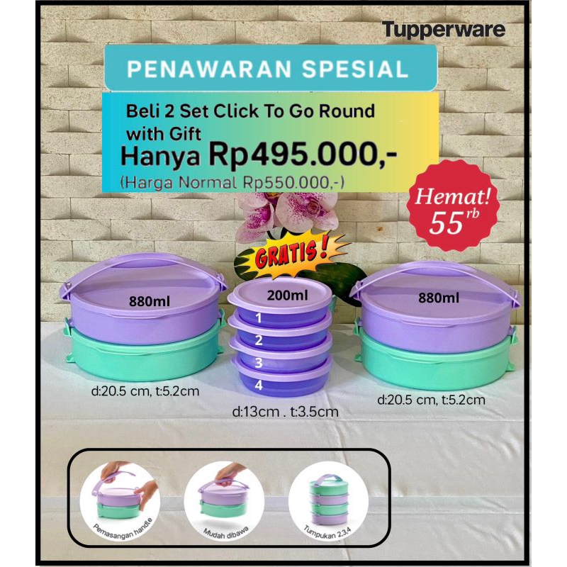 Jual Click To Go Round With Gift | Shopee Indonesia