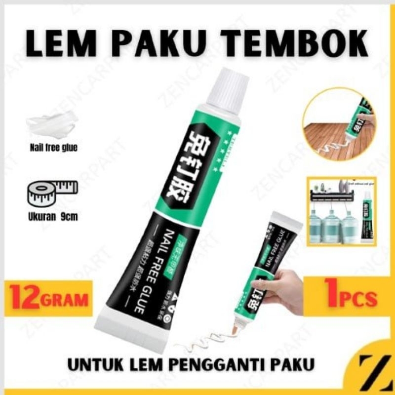 Jual Lem Pengganti Paku Sekrup Skrup Tembok No More Nail Glue Perekat