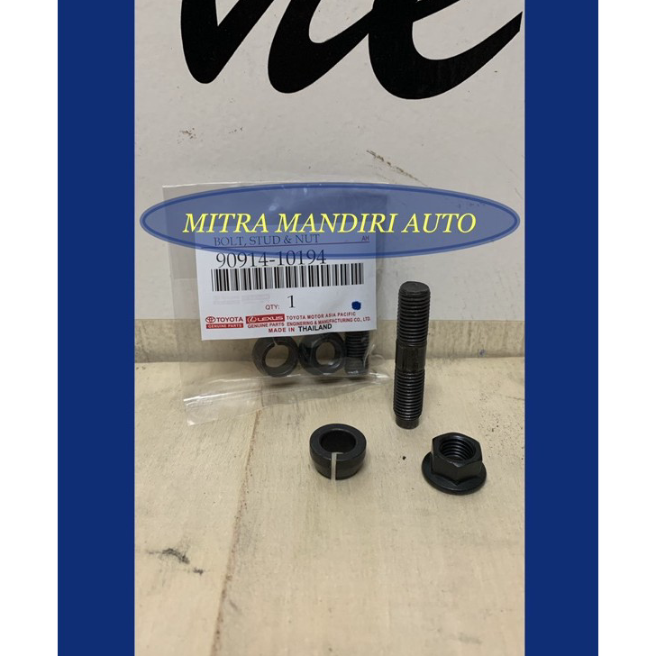 Jual Terkini BAUT NAP RODA / BAUT AS BAJA ( HITAM ) DYNA HT125 HT130 ...