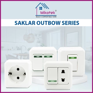 MIKOTEK Saklar OB Stop Kontak dan Saklar MT-751 OB