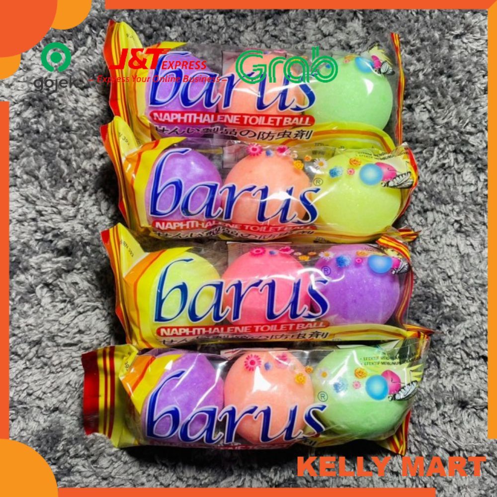 Jual KAMPER BOLA - TOILET BALL - BARUS - WARNA - SACHET ISI 3 - UTK ...