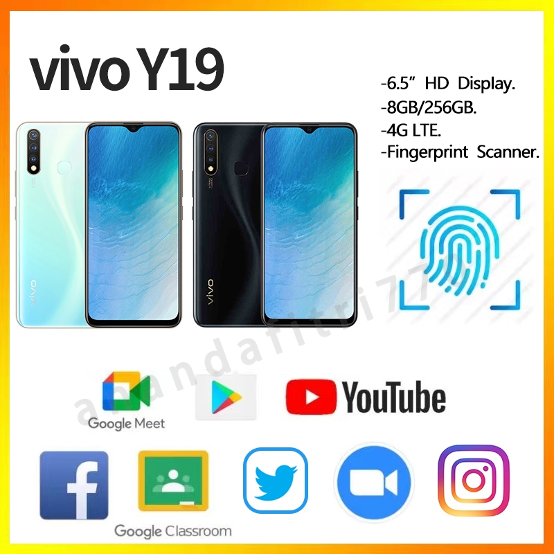 Jual Hp Vivo Y19 Ram 8/256GB & 6/128GB & 4/128GB 4G LET 6.53 Inch Dual ...