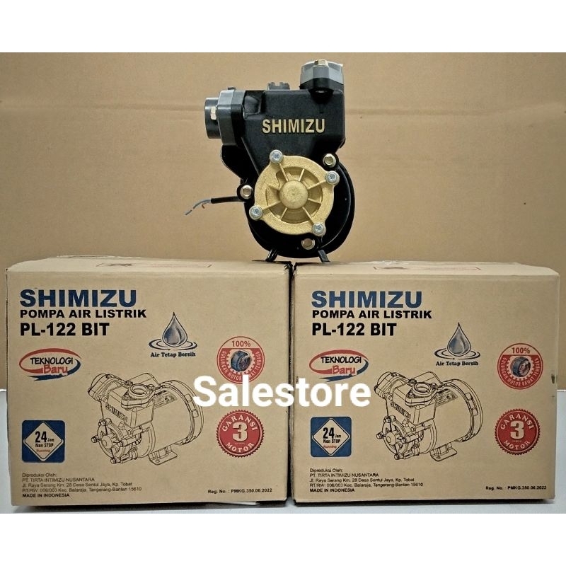 Jual Mesin Air SHIMIZU PL 122 BIT Pompa Air Sumur Dangkal// 125 Watt ...