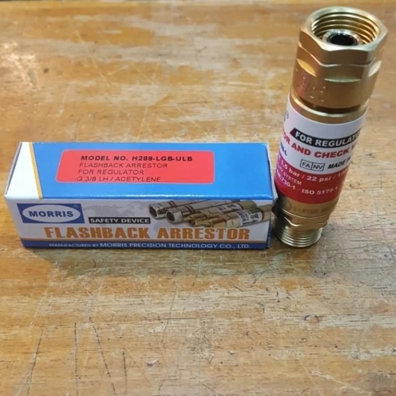 Jual MORRIS H288-L FLASHBACK ARRESTOR REGULATOR ACETYLENE ORIGINAL ...