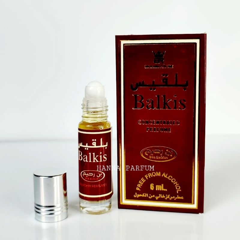 Jual Parfum Balkis Merek Bin Rohim 6ml Roll On Minyak Wangi Non