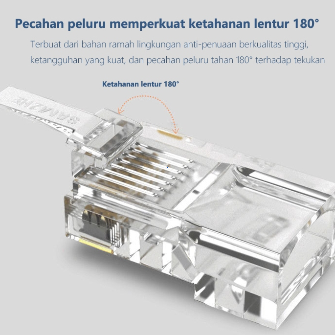 Jual PixEILink RJ45 connector LAN Jack RJ 45 satuan eceran Kepala ...