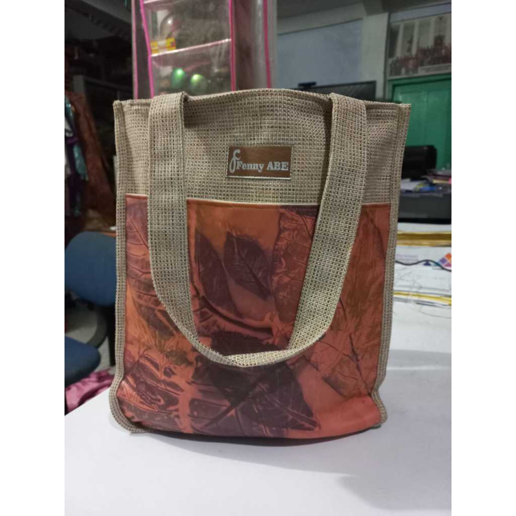 Jual Tote Bag Ecoprinttas Tenteng Tas Bahutas Ecoprint Shopee