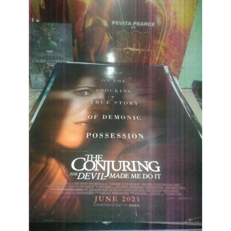 Jual Original Poster Film Bioskop The Conjuring The Devil Made Me Do It ...