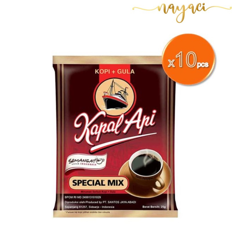 Jual KAPAL API Special Mix 1 Renteng (10 x 23 gr) (max 10 Renceng ...