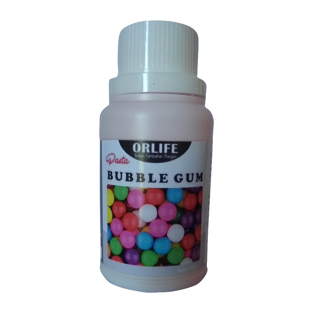 Jual Pasta Rasa Plain Bubblegum Atau Permen Karet Bening Orlife 100 ...