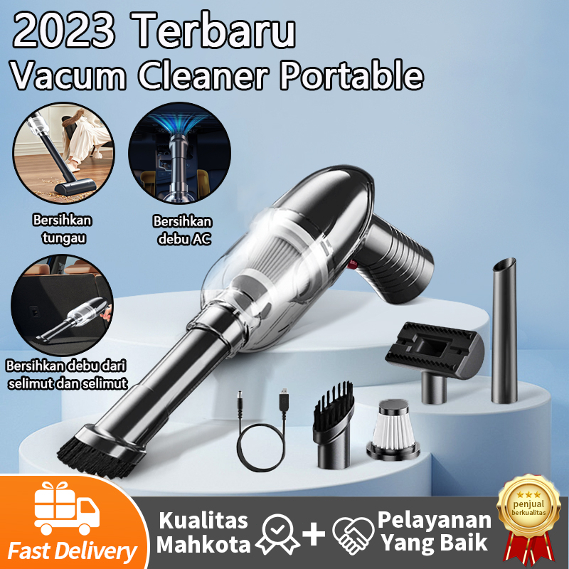 Jual Vacum Cleaner Pa Portable Penyedot Debu Mini Wireless Vacuum Cleaner Handheld Hisap