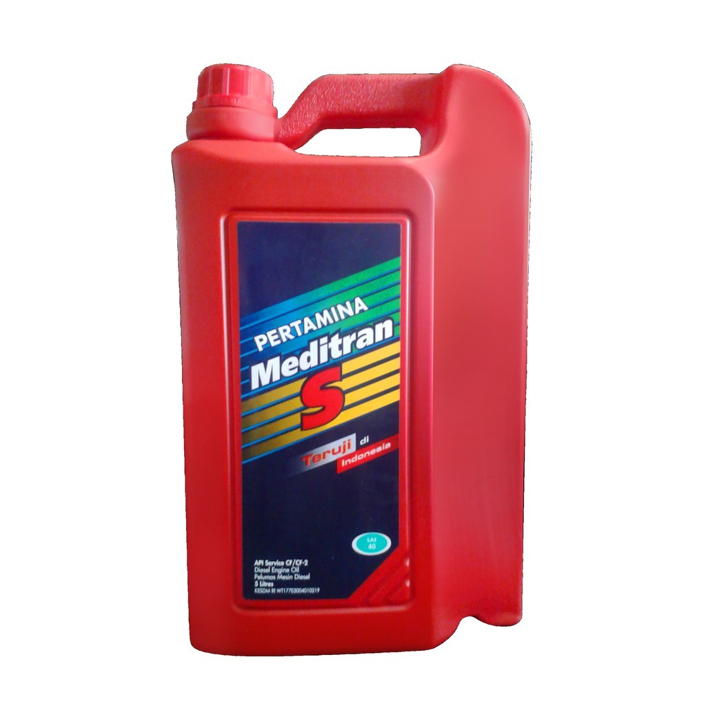 Jual Oli Mesin Mobil Diesel Pertamina Meditran S40 10 Liter Oli Mesran ...