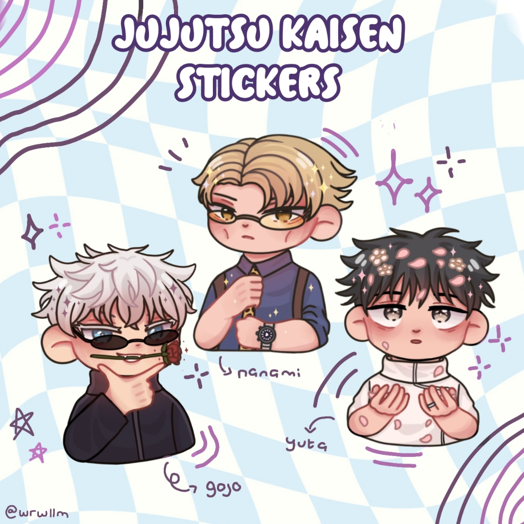 Jual Jujutsu Kaisen Stickers | Shopee Indonesia