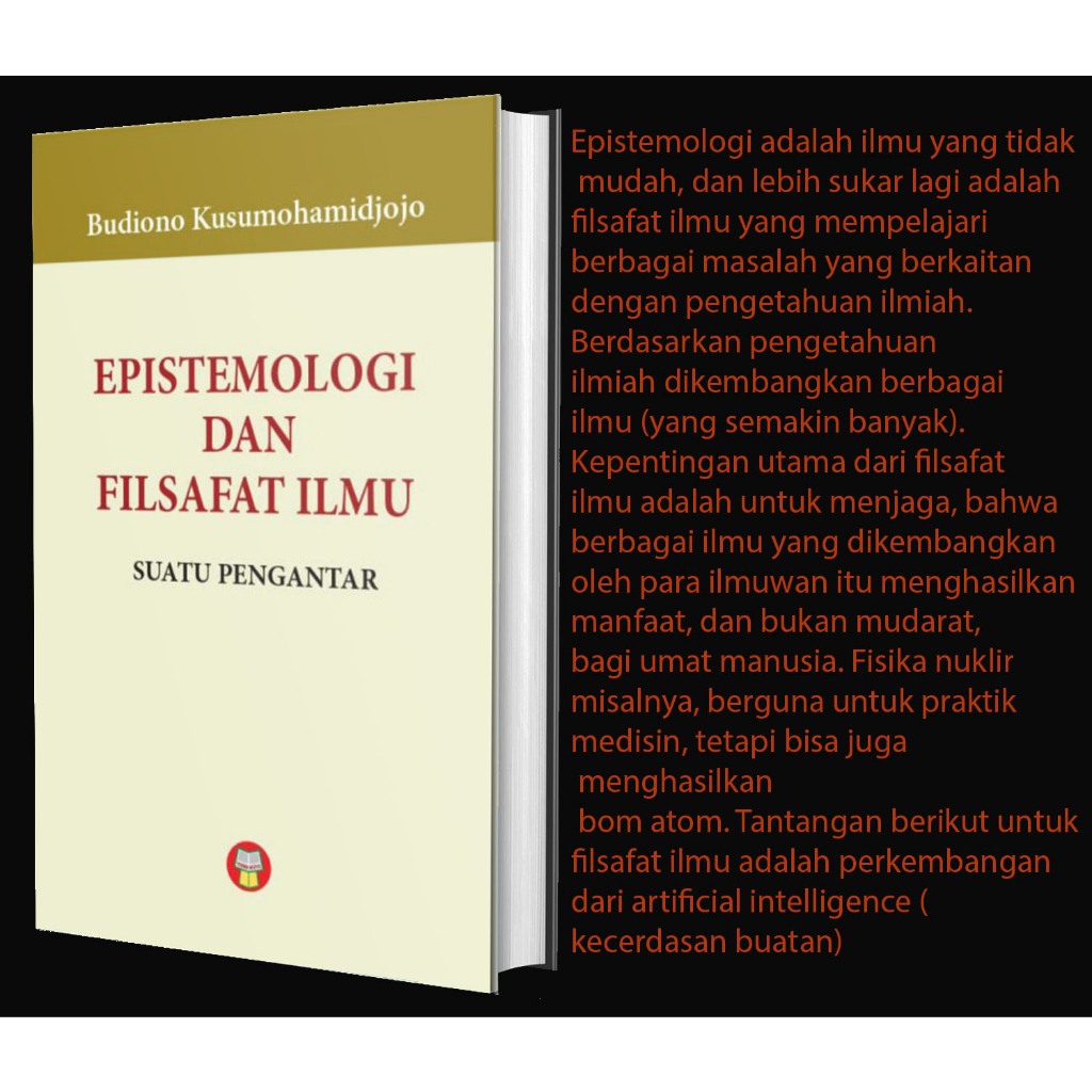 Jual BUKU EPISTEMOLOGI DAN FILSAFAT ILMU: SUATU PENGANTAR | Shopee ...