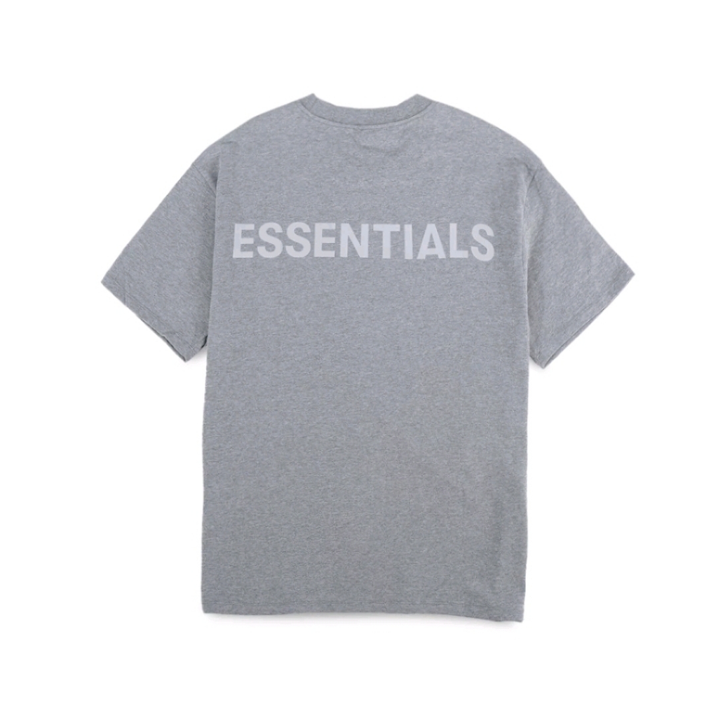 Jual Tshirt Essentials Fog Kaos Fear Of God Grey Shopee Indonesia