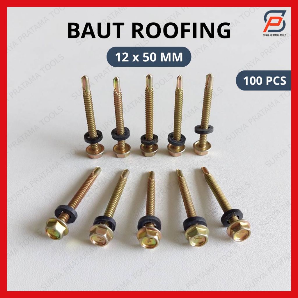 Jual Baut Roofing X Isi Pcs Baut Rangka Baja Ringan Sds Cm