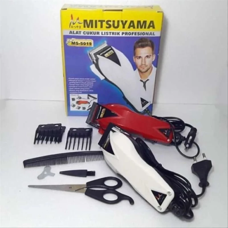 Mitsuyama MS-5019 Mesin Cukur Rambut Elektrik Hair Clipper | AutoStock