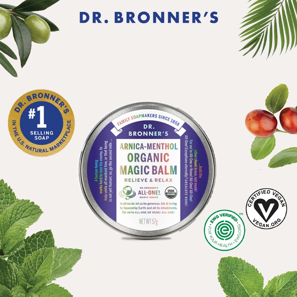 Jual Dr. Bronner's Balm Organik varian Arnica Mentol 57g Shopee Indonesia