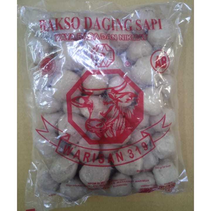 Jual Bakso Warisan 319 Ab Isi 50 Butir 700 Gr Shopee Indonesia