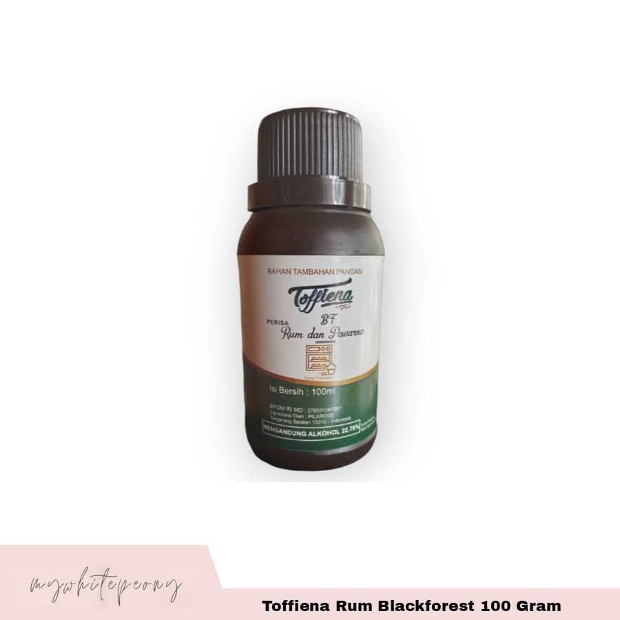 Jual Toffiena Perisa Rum dan Pewarna Blackforest 100 ml | Shopee Indonesia