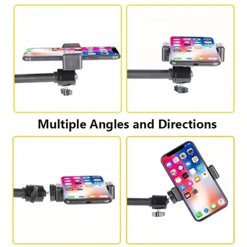 Holder Overhead Stand Tripod Hp Ringlight Kamera Lampu Fotografi Mua ZMA1 Stand Holder Meja