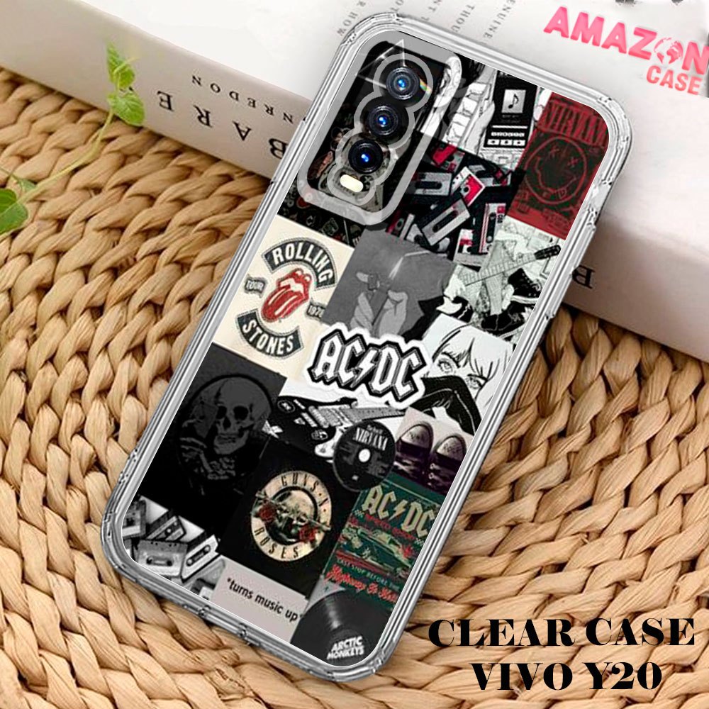 Jual casing hp vivo y20 - Silikon hp Bening- Softcase Bahan Lentur ...