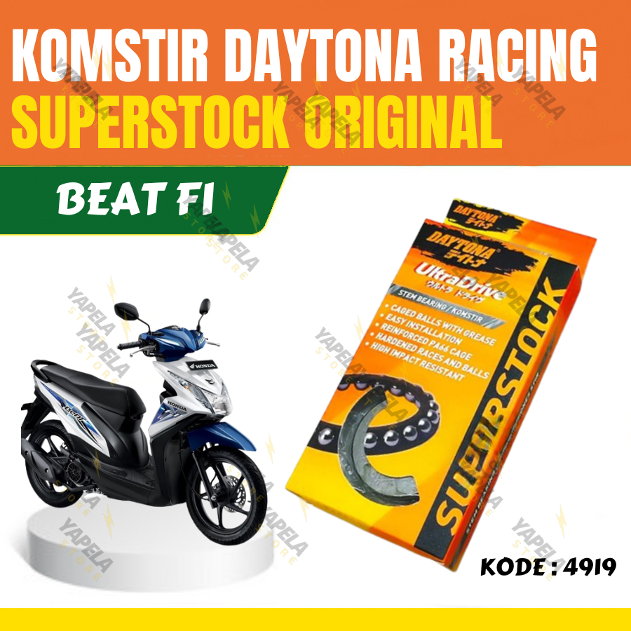 Jual Komstir Superstock Beat FI Original Daytona Racing 4919 | Shopee ...