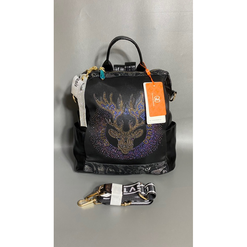 Jual EN-BAG RANSEL HITAM RUSA | Shopee Indonesia